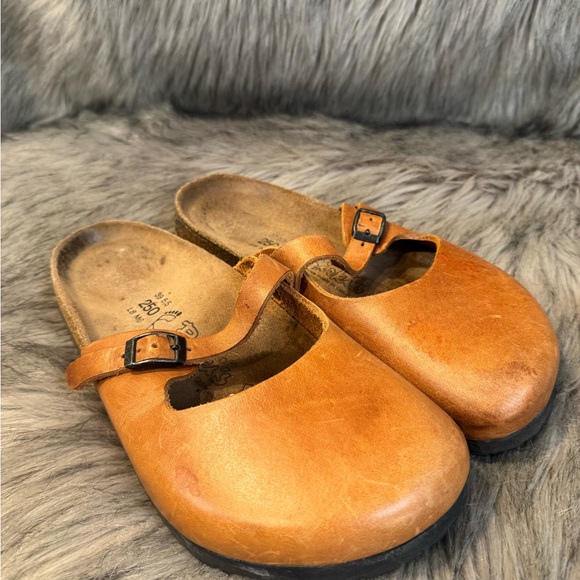 Brown Leather Mules - Picture 4 of 7